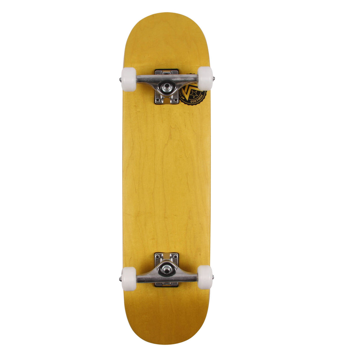 Mini Logo Chevron Stamp Complete Skateboard - Dyed Yellow 7.75''