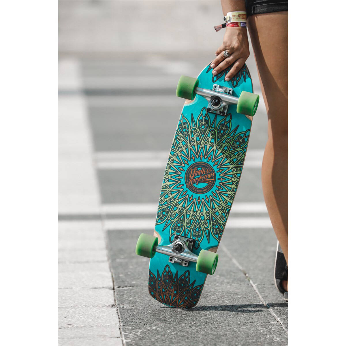 Mindless Mandala Complete Cruiser - Blue