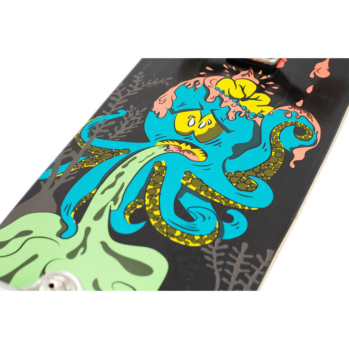 Mindless Octopuke Complete Cruiser - Orange/Green 32.5''