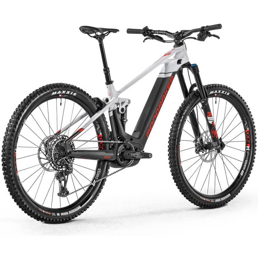 Mondraker e-MTB Enduro Crafty R 29'' 2021 Electric Bike - Matte Black/Matte Dirty White LRG
