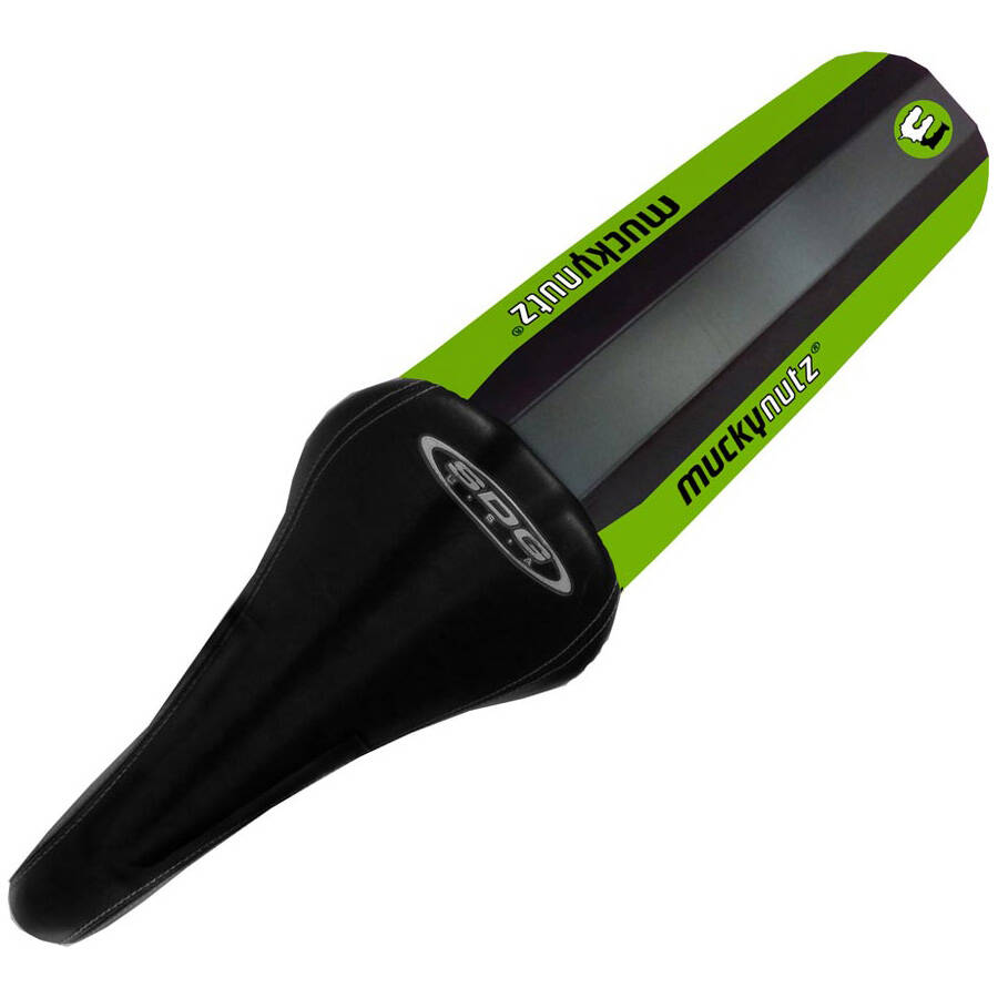 Mucky Nutz Butt Fender - Black/Green