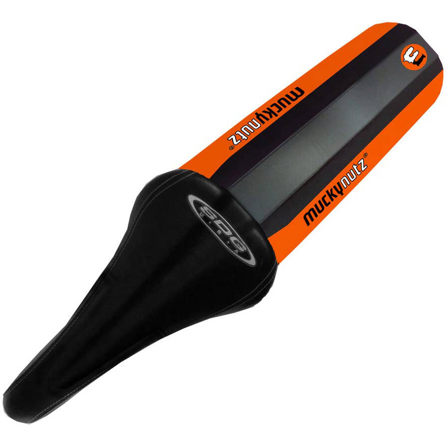 Mucky Nutz Butt Fender - Black/Orange