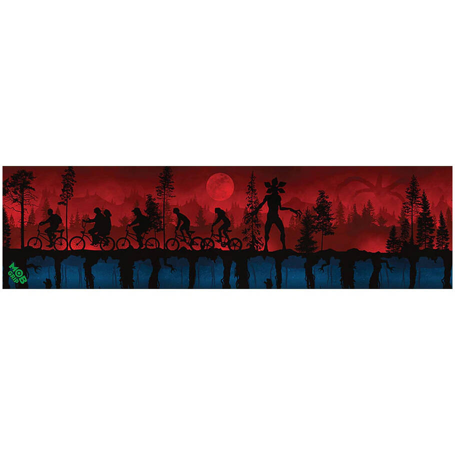 MOB x Stranger Things Silhouettes Skateboard Grip Tape