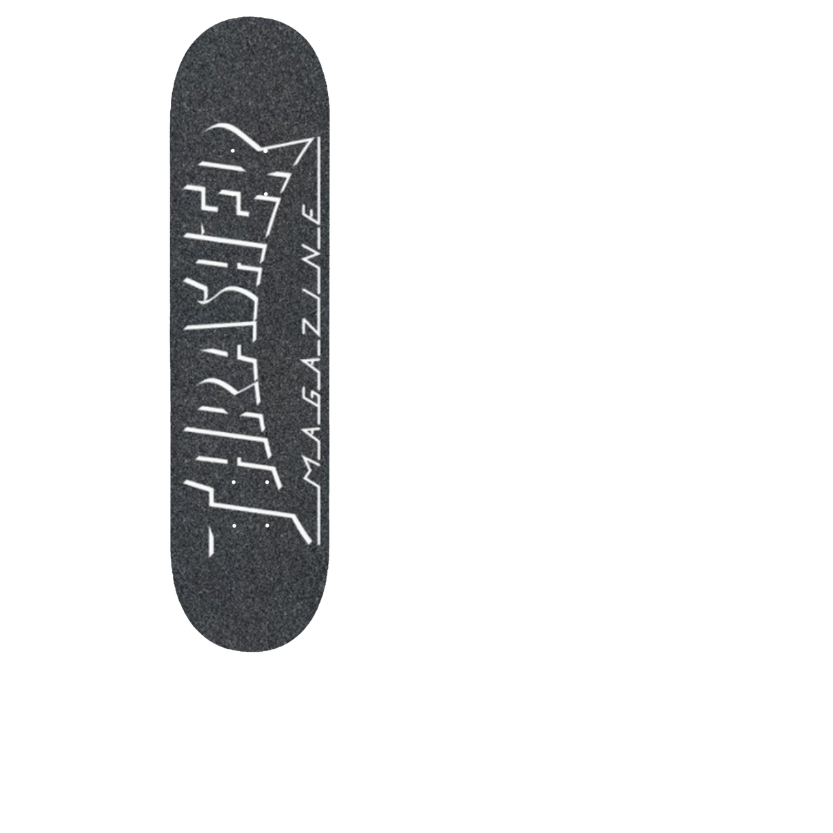 MOB x Thrasher Mag Shadow Skateboard Grip Tape - Black
