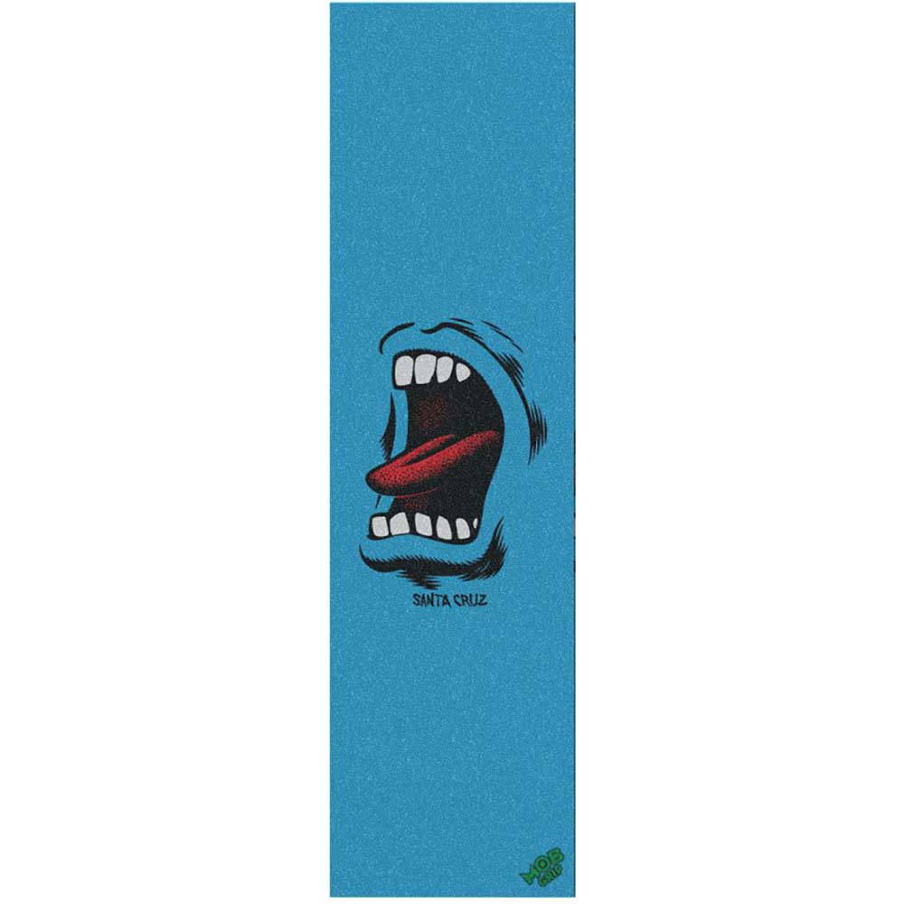 MOB x Santa Cruz Skateboard Grip Tape - Screaming Mouth 9"