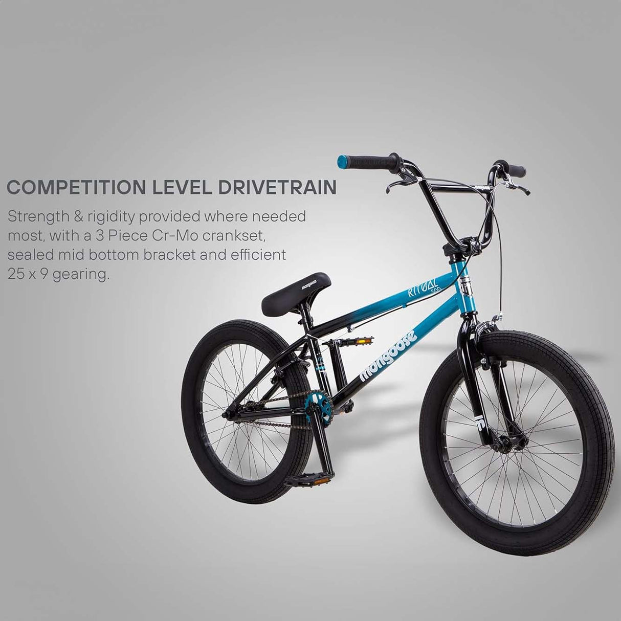 Mongoose Ritual 500 20" Complete BMX - Blue