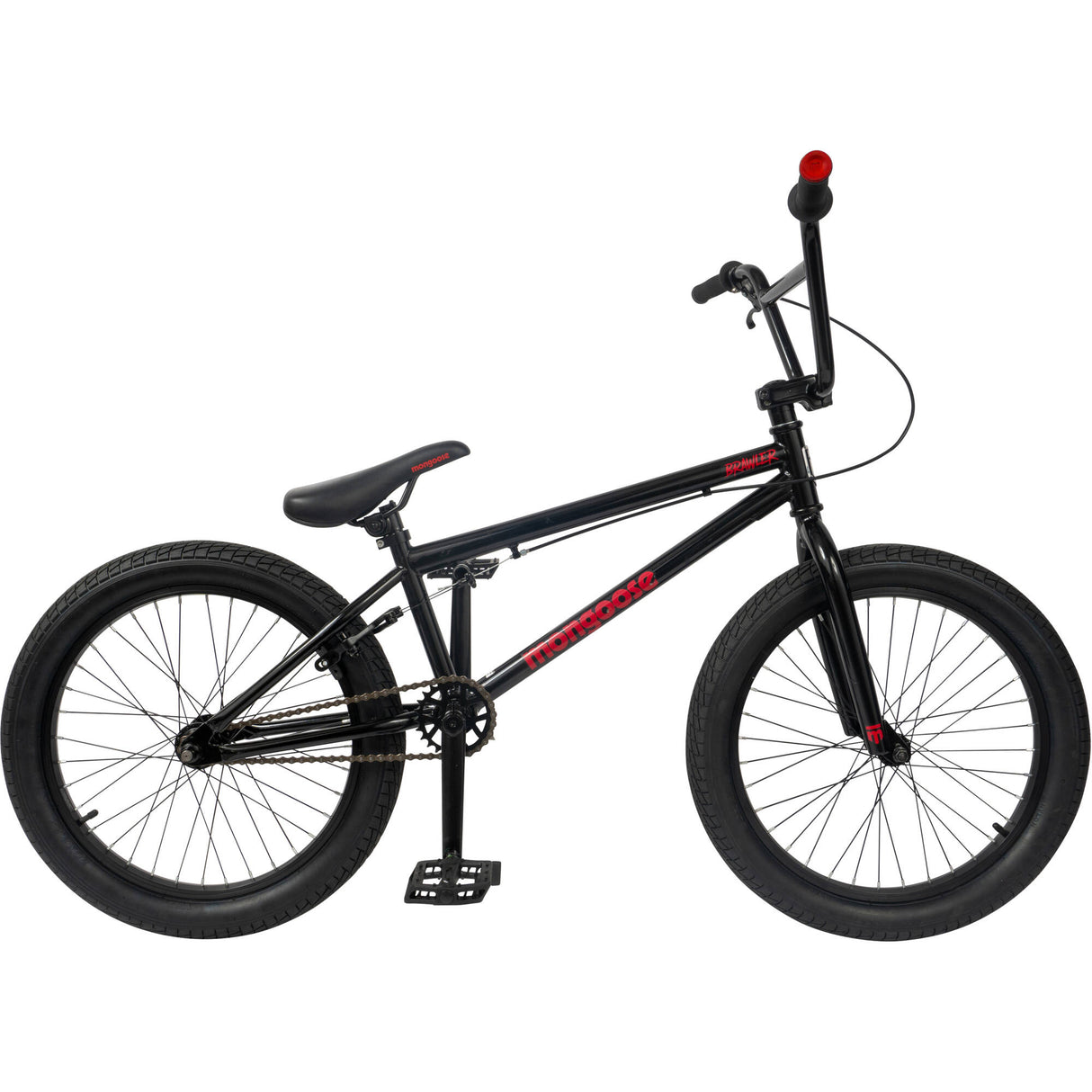 Mongoose Brawler Complete BMX - Black/Red