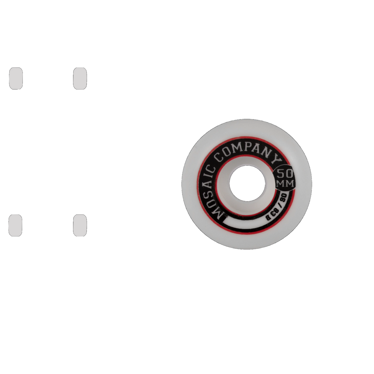 Mosaic College Skateboard Wheels - 50mm