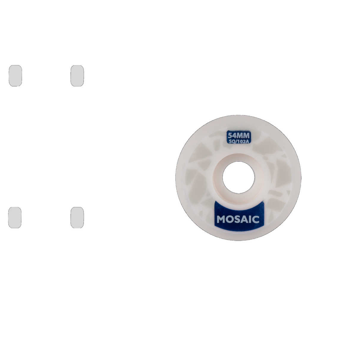 Mosaic SQ OG Skateboard Wheels - 54mm