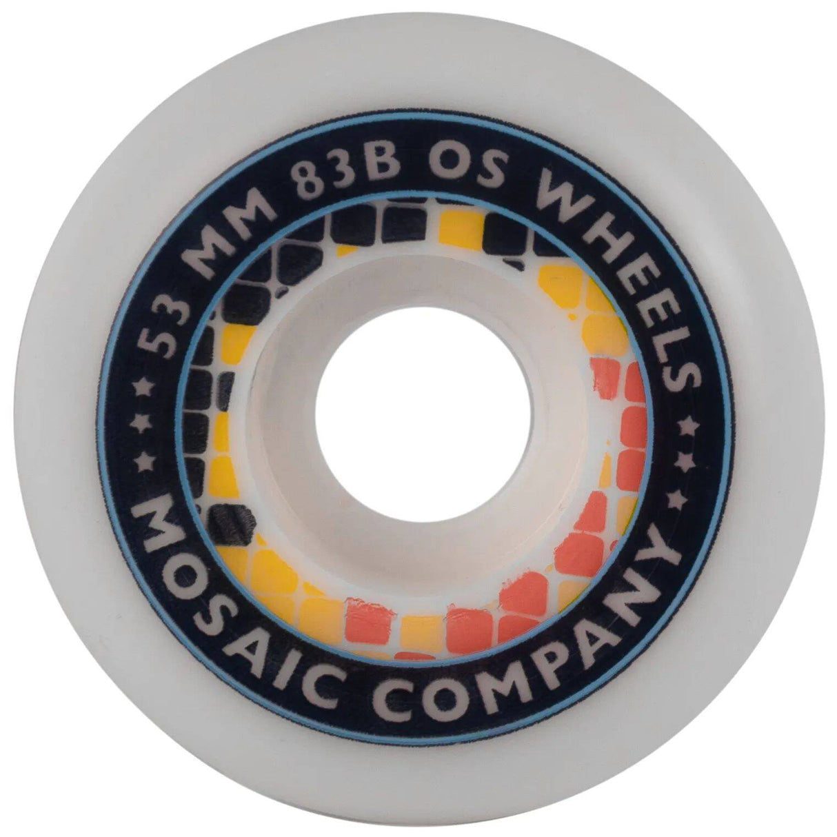 Mosaic Stars Skateboard Wheels - 53mm