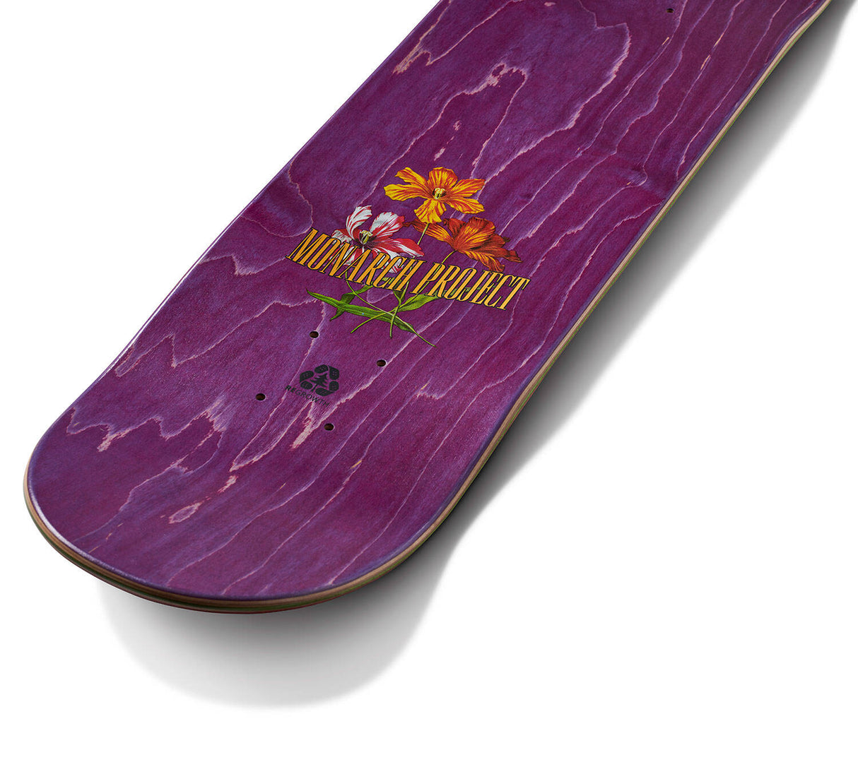 Monarch Botanic R7 Skateboard Deck - Sky 8"