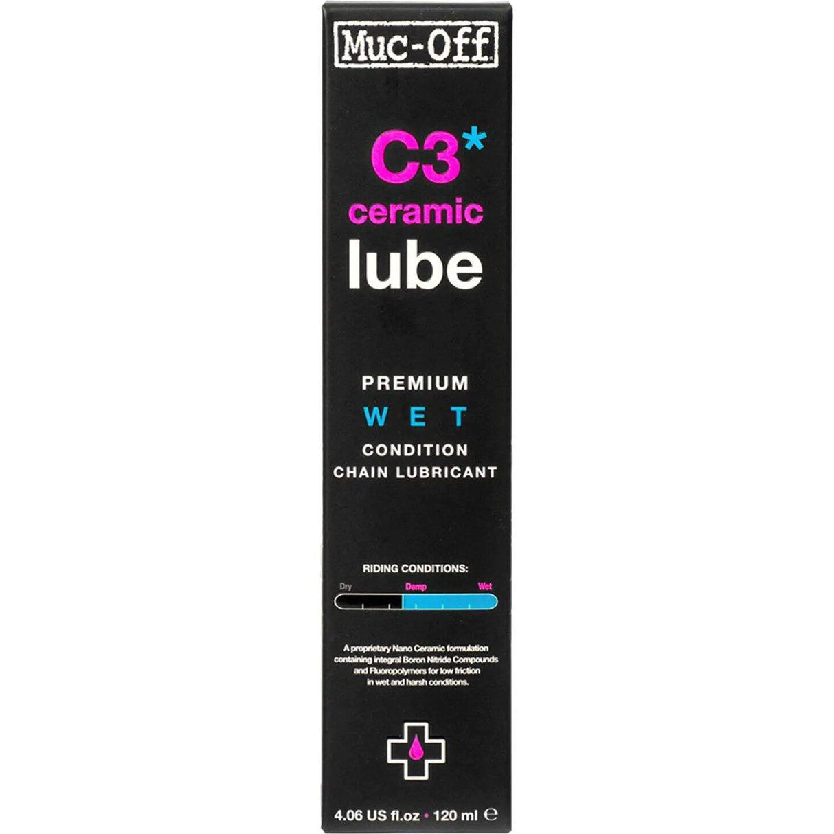 Muc-Off C3 Wet Ceramic Bike Lubricant - 120ml