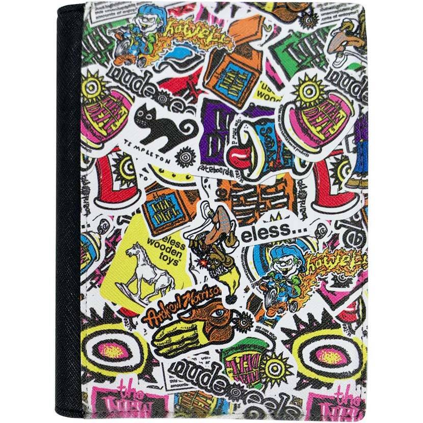 New Deal Sticker Pile Passport Holder