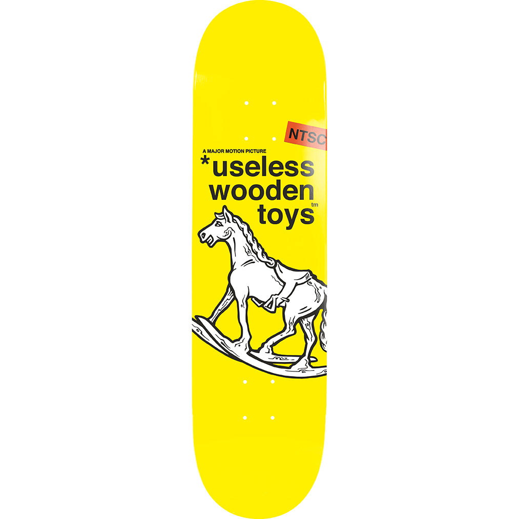 New Deal Useless Wooden Toys Skateboard Deck 8.5"