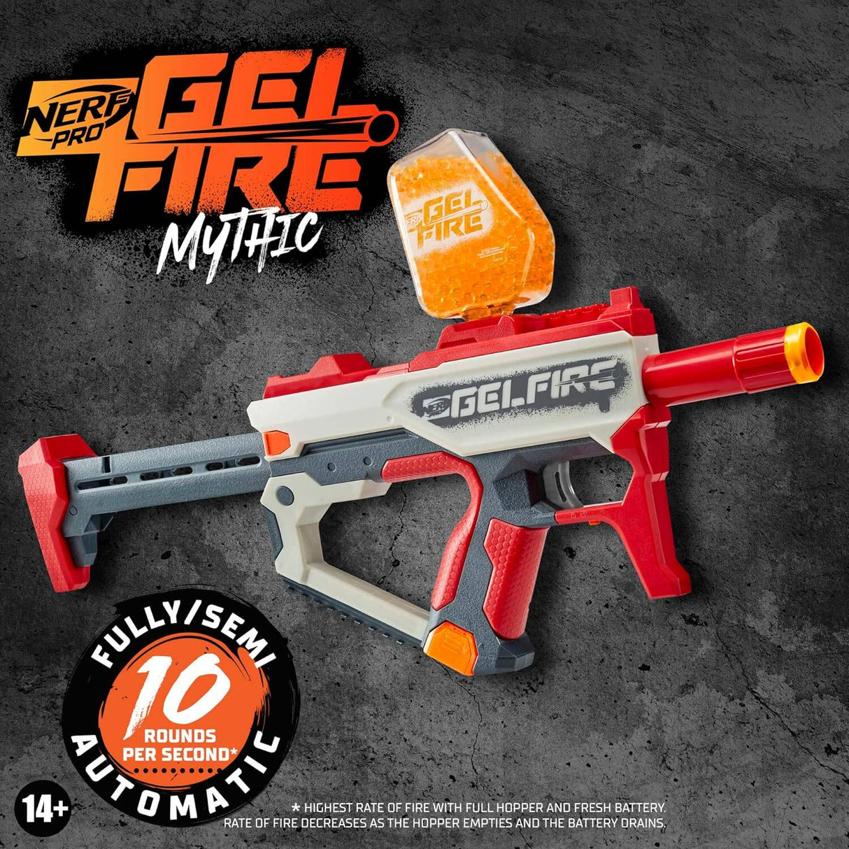Nerf Pro Gelfire Mythic Blaster Water Gun