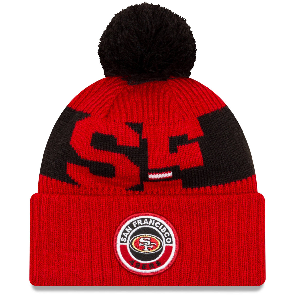 New Era San Francisco 49ers NFL Cold Weather Sport Knit Beanie - Original Team Colours