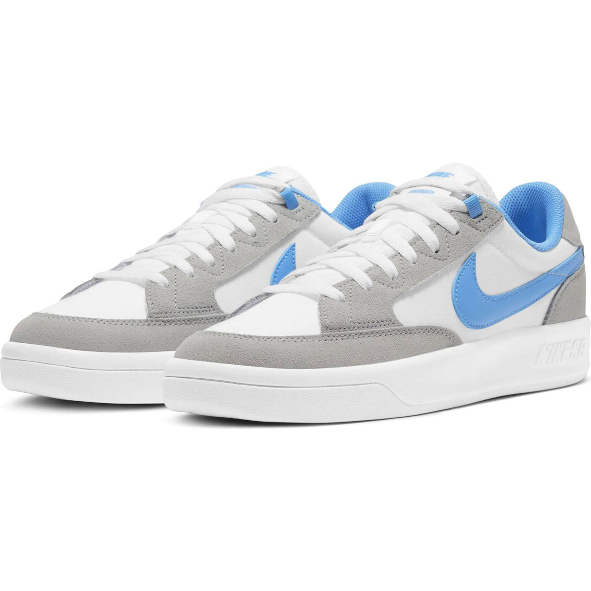 Nike SB Adversary Premium Skate Shoes - Wolf Grey/University Blue-Wolf Grey