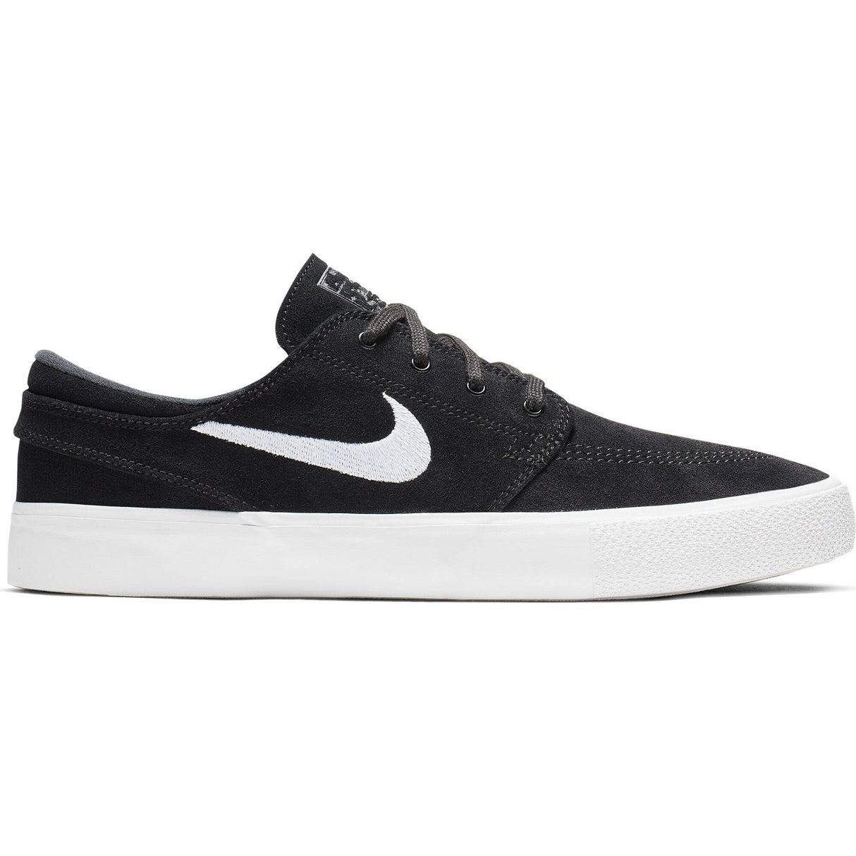 Nike SB Zoom Janoski RM Skate Shoes - Black/White-Thunder Grey-Gum Light Brown UK 6