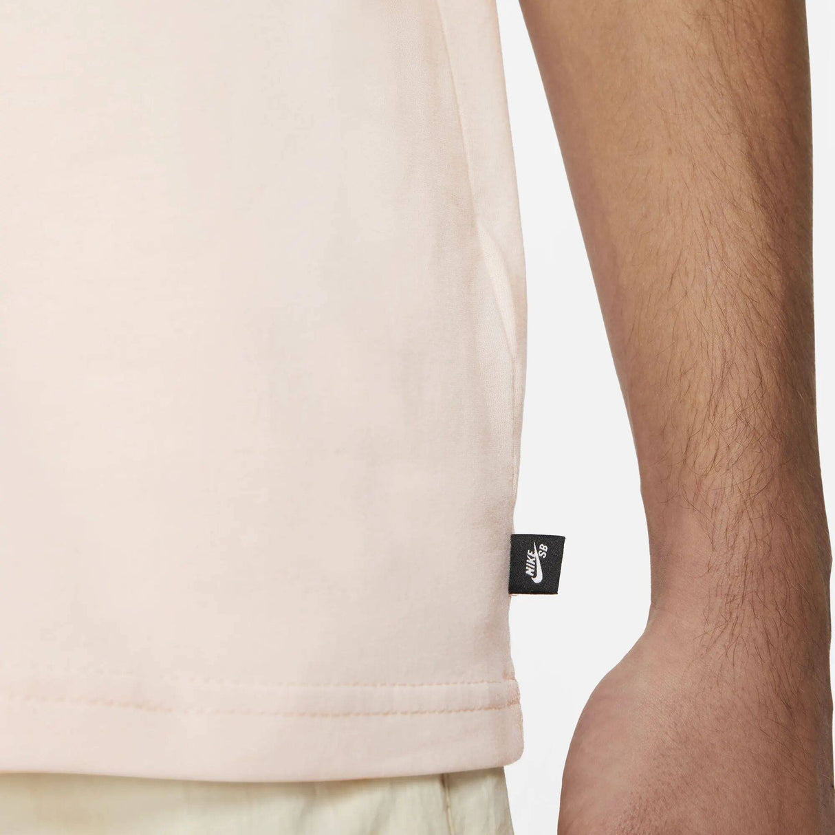 Nike SB Logo T Shirt - Orange Pearl/Light Fusion Red