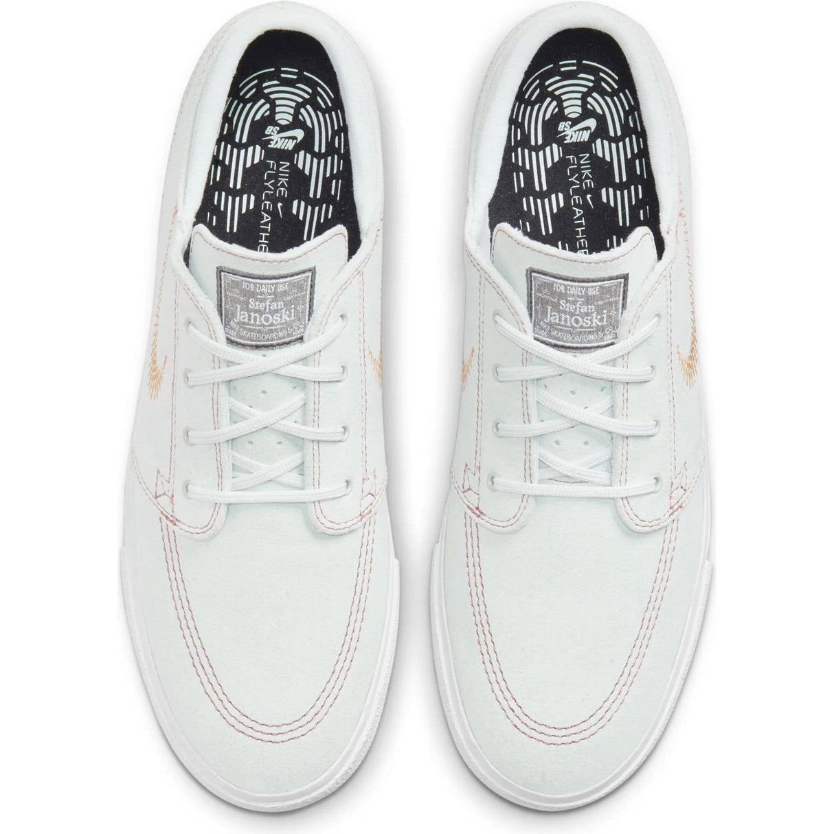Nike SB Zoom Janoski FL RM Skate Shoes - Pure Platinum/Monarch-Pure Platinum