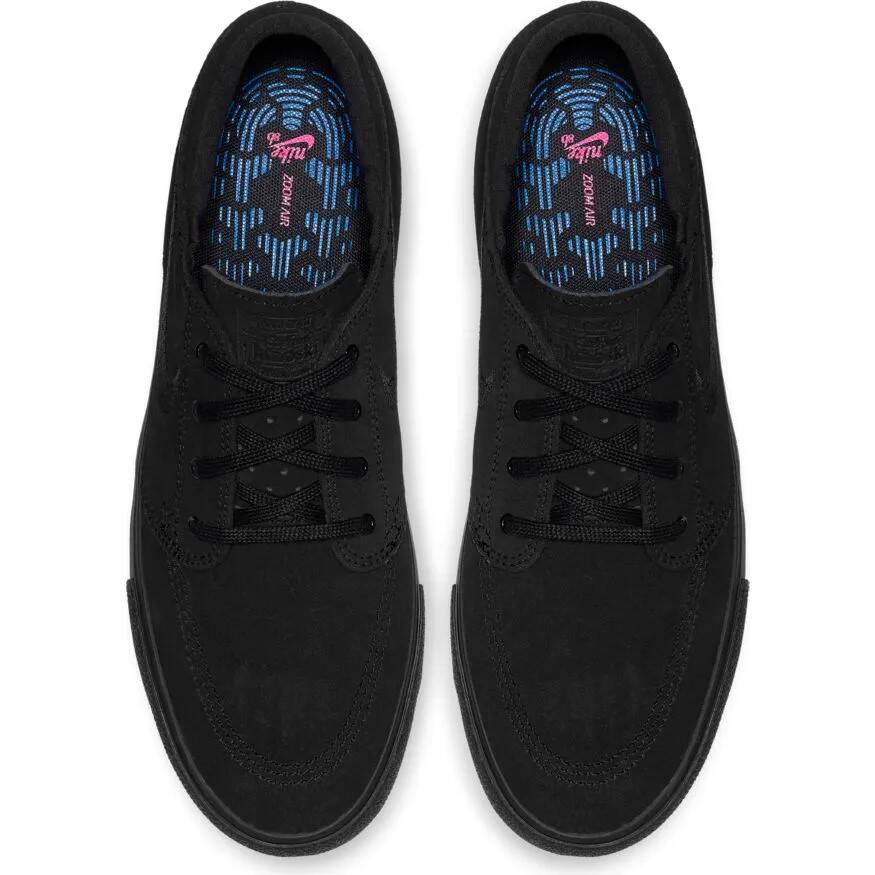 Nike SB Zoom Janoski RM Skate Shoes - Black/Black-Black-Black
