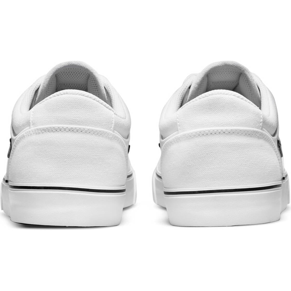 Nike SB Chron 2 Canvas Skate Shoes - White/Black-White