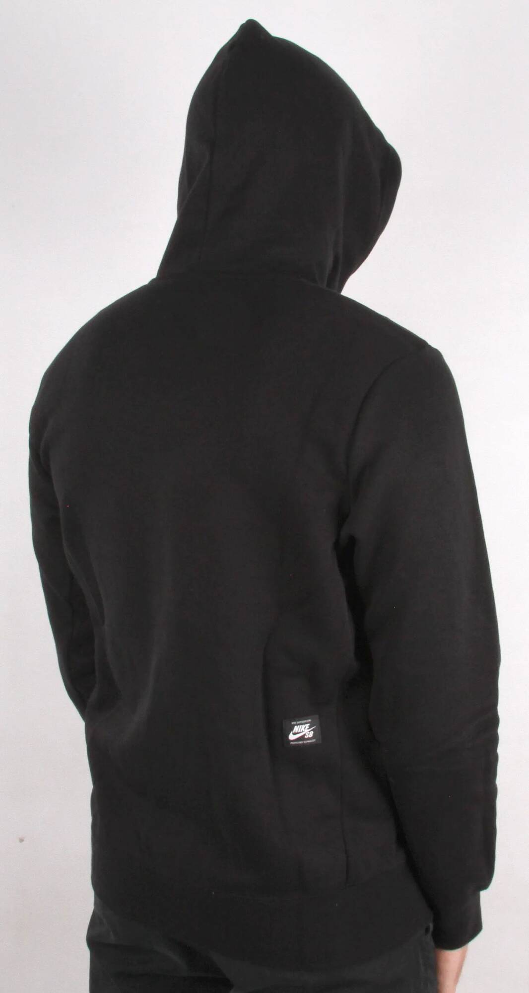 Nike SB Icon Hoodie - Black/White