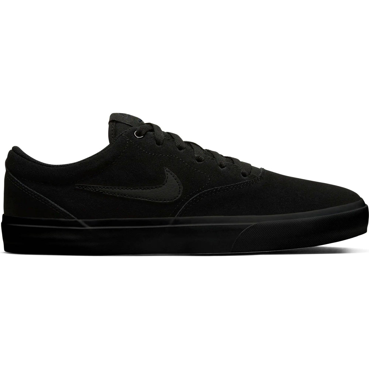 Nike SB Charge Suede Skate Shoes - Black/Black-Black