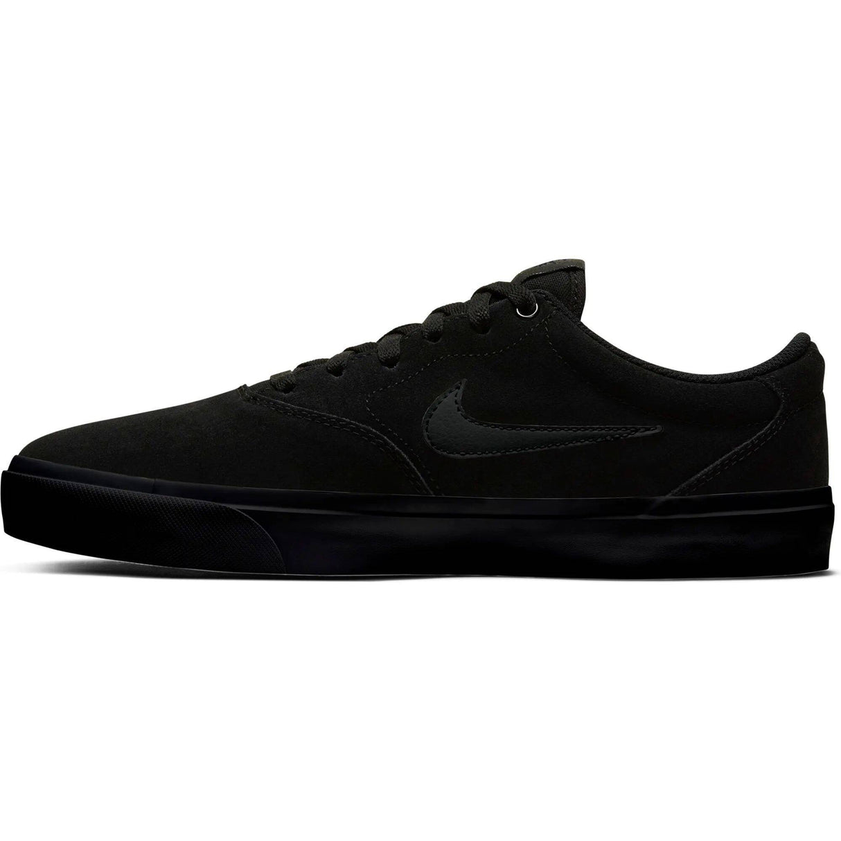 Nike SB Charge Suede Skate Shoes - Black/Black-Black