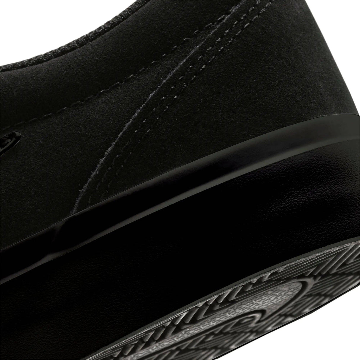Nike SB Charge Suede Skate Shoes - Black/Black-Black