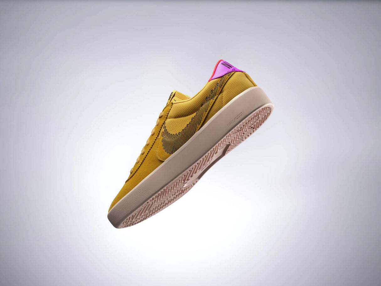 Nike SB Bruin React T Skate Shoes - Pollen/Black-Pale Coral