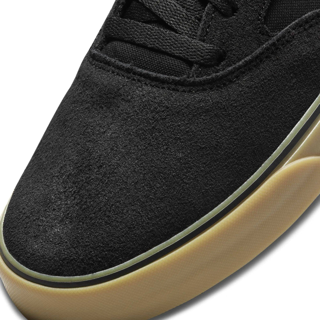 Nike SB Chron 2 Skate Shoes - Black/White-Black-Gum Light Brown