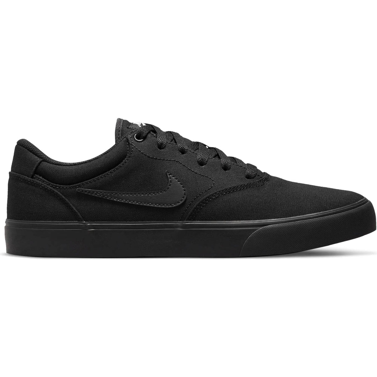 Nike SB Chron 2 Canvas Skate Shoes - Black/Black-Black