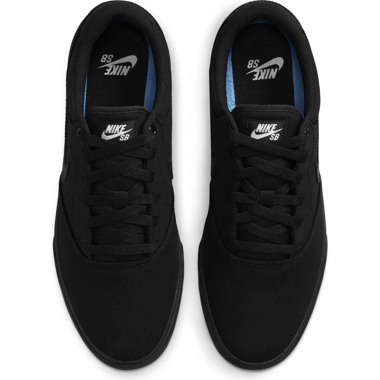 Nike SB Chron 2 Canvas Skate Shoes - Black/Black-Black