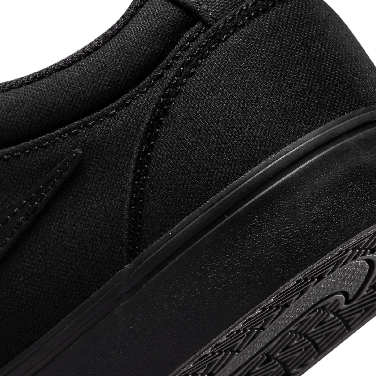 Nike SB Chron 2 Canvas Skate Shoes - Black/Black-Black