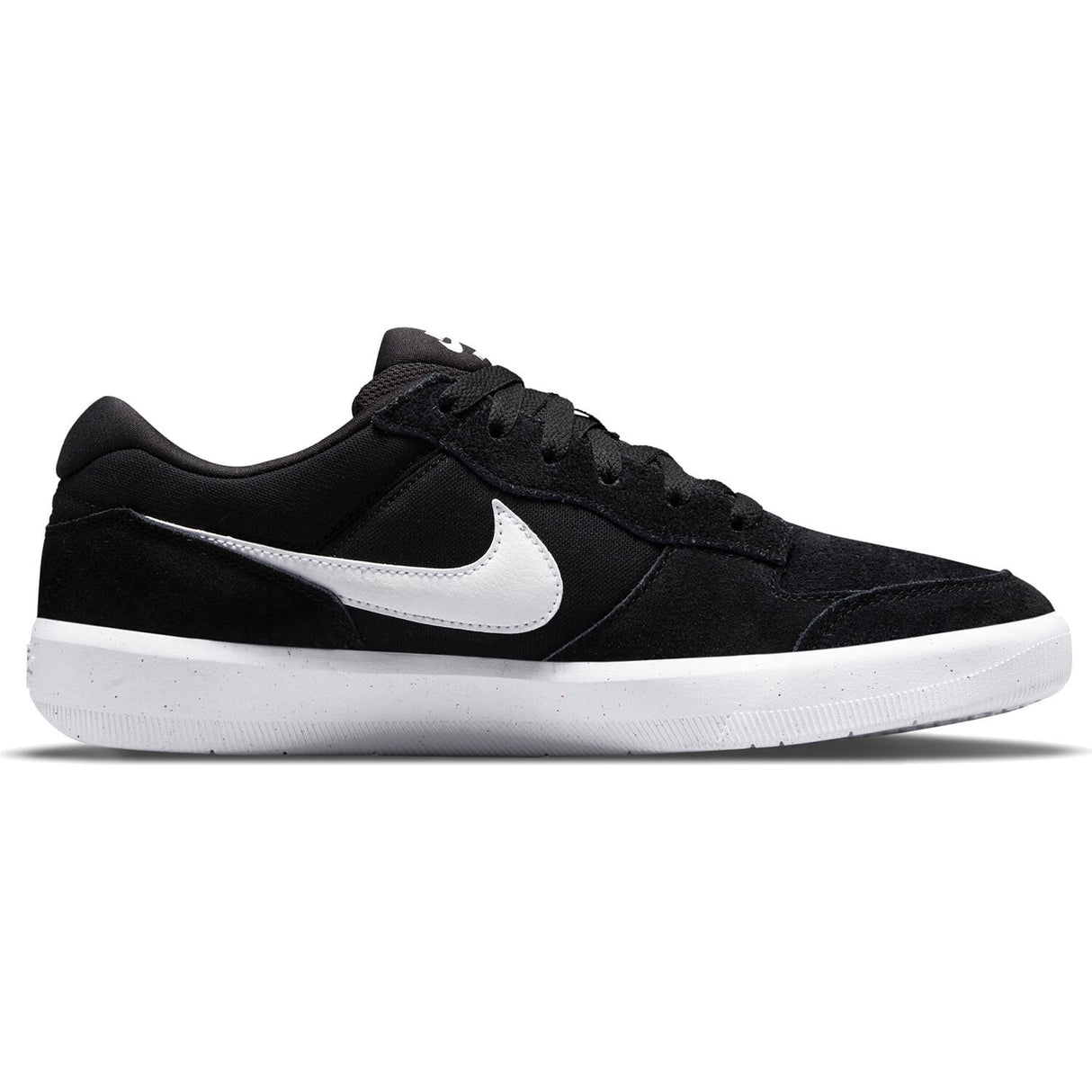 Nike SB Force 58 Skate Shoes - Black/White-Black