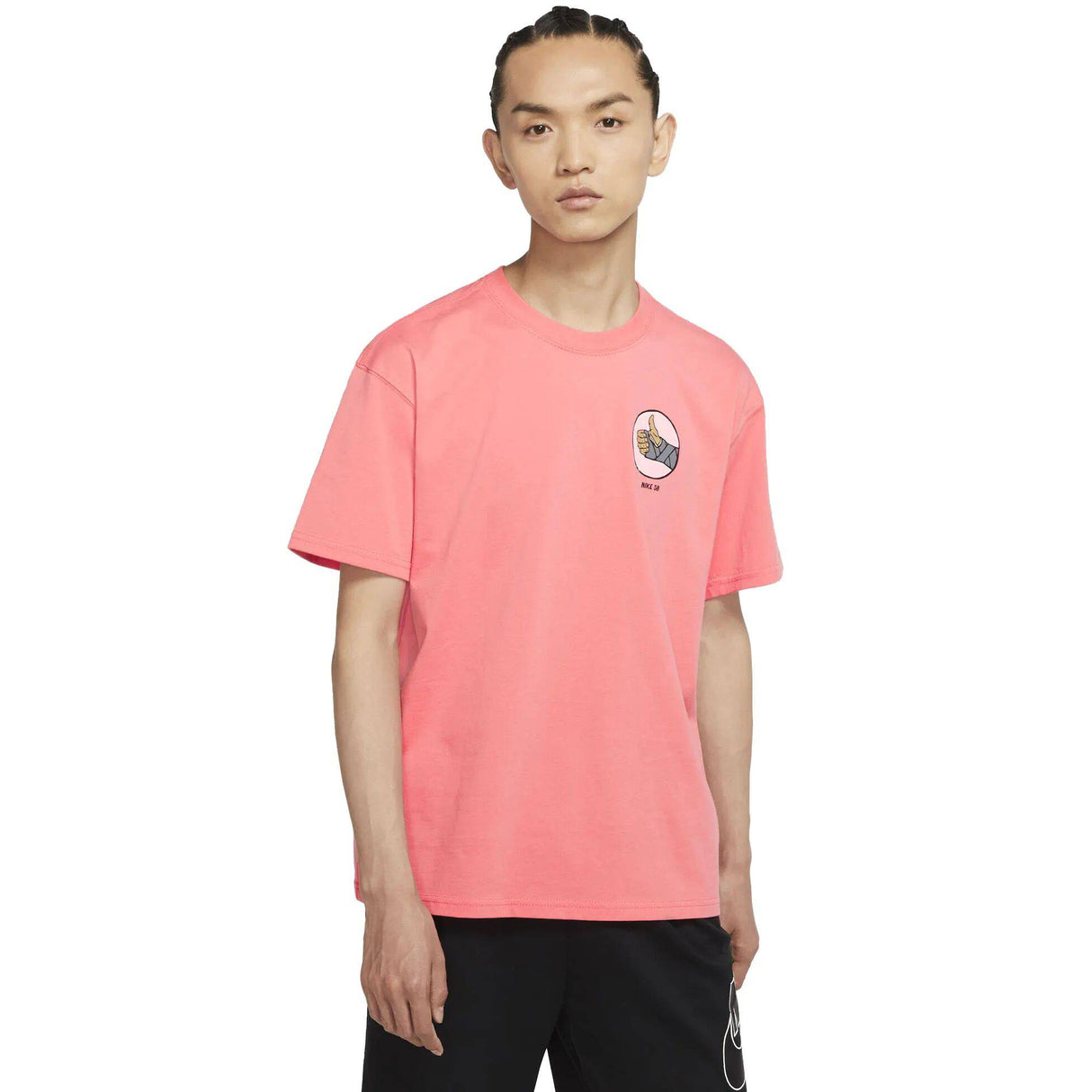 Nike SB Fracture T Shirt - Pink Salt
