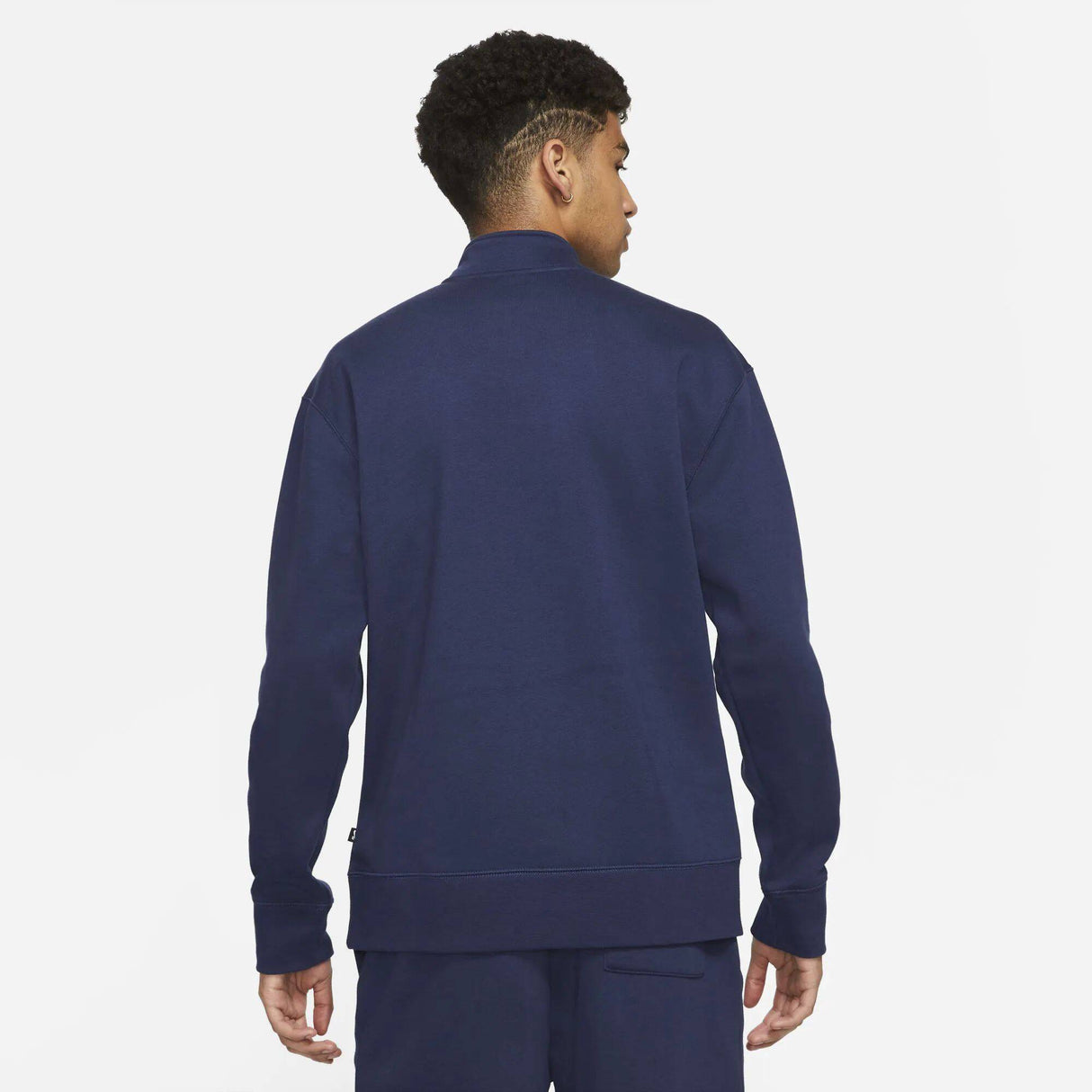 Nike SB GFX Graphic 1/2 Zip Up - Midnight Navy/Midnight Navy