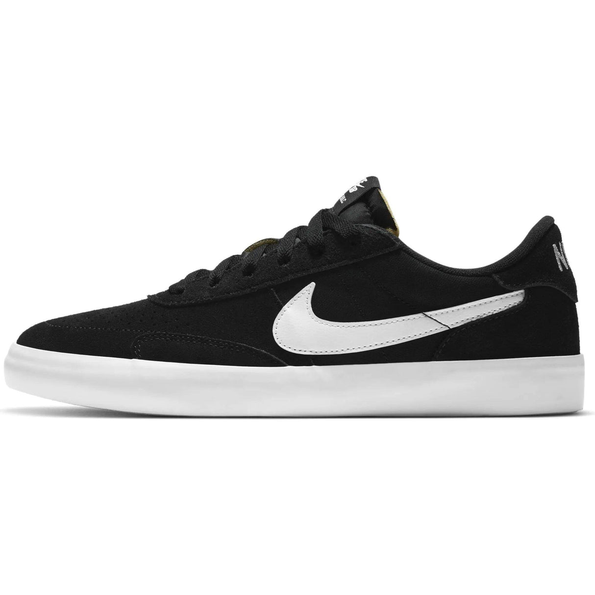 Nike SB Heritage Vulc Skate Shoes - Black/White-Black-White