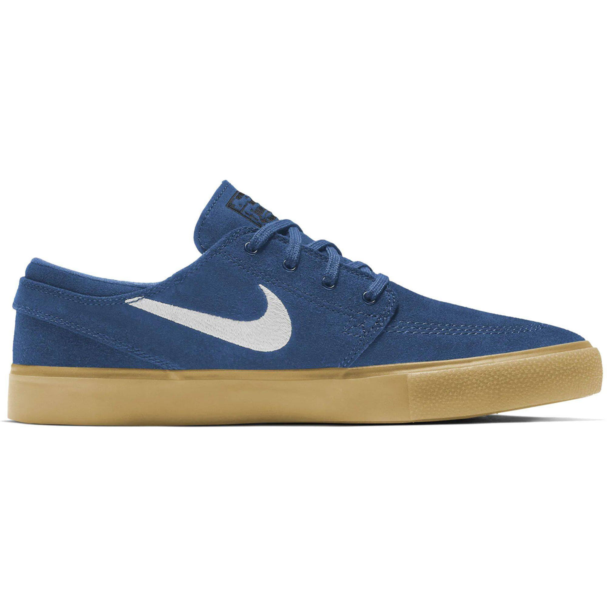 Nike SB Zoom Stefan Janoski RM Skate Shoes - Court Blue/White-Court Blue