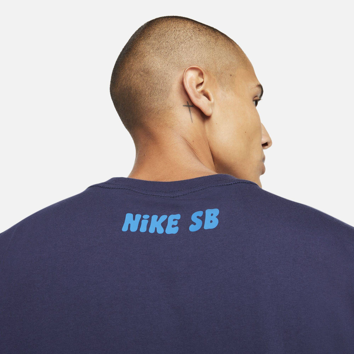 Nike SB Waxed T Shirt - Midnight Navy