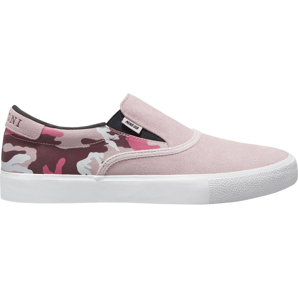Nike SB Zoom Verona Slip x Leticia Bufoni Skate Shoes - Prism Pink/Team Red-Pinksicle-White