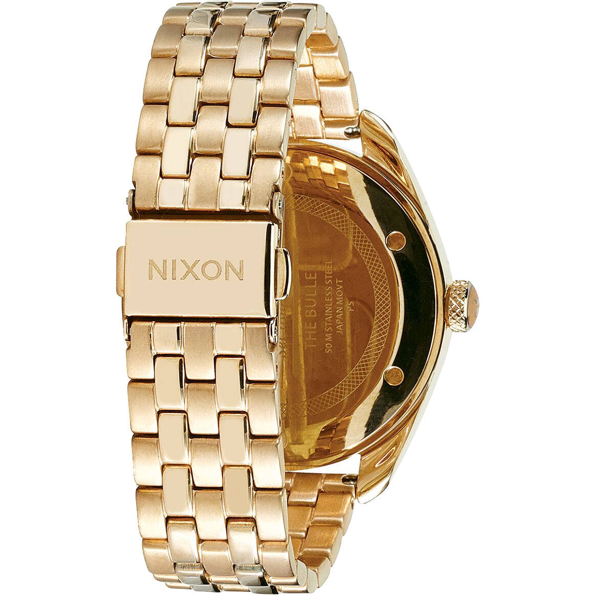 Nixon Bullet Womens Watch - Gold/White
