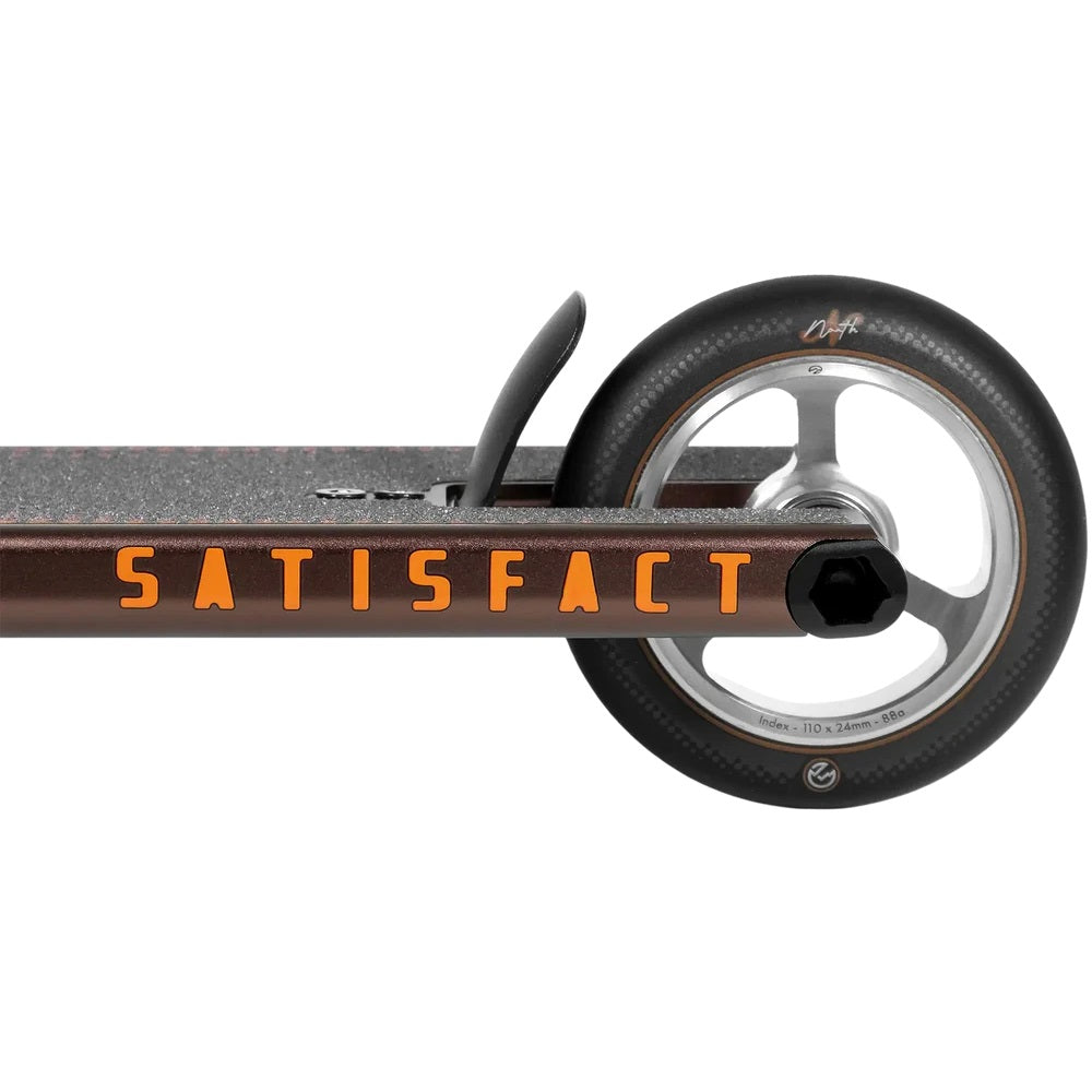 North Satisfact Pro Stunt Scooter - Maroon/Black