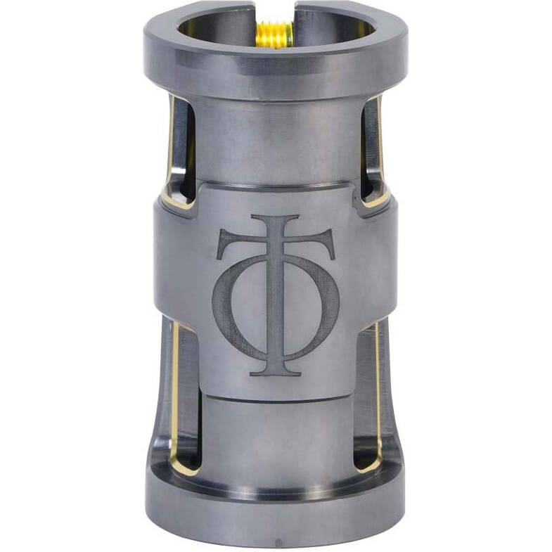 Oath Carcass SCS 4 Bolt Clamp - Gold/Titanium