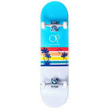 Ocean Pacific Sunset Complete Skateboard - Blue/White 8.25"