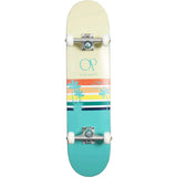 Ocean Pacific Sunset Complete Skateboard - Teal 7.5"