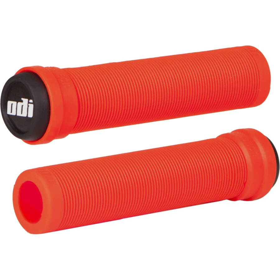 ODI Longneck Pro Soft 135mm Bar Grips - Neon Red