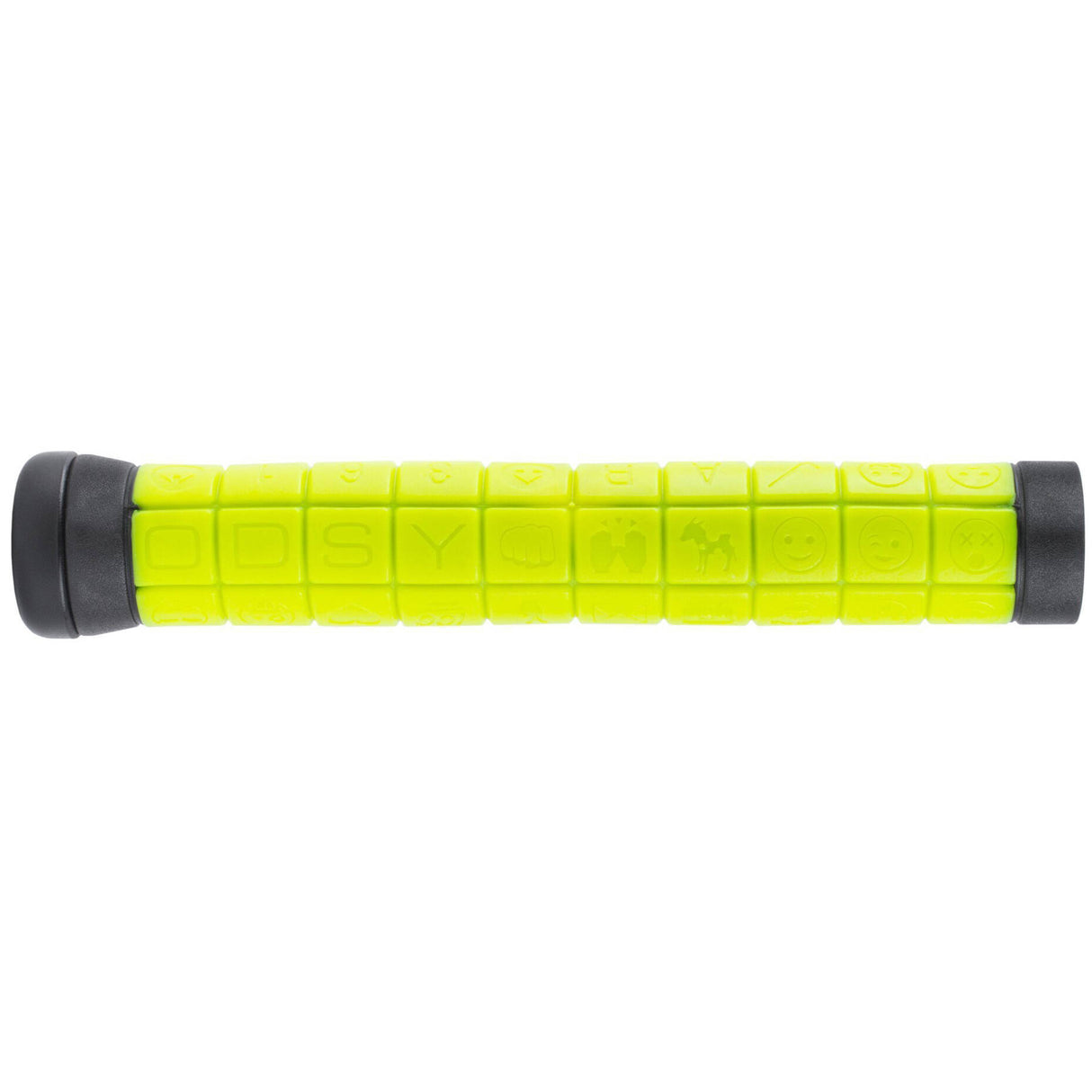 Odyssey Keyboard V2 165mm BMX Grips - Black/Flo Yellow