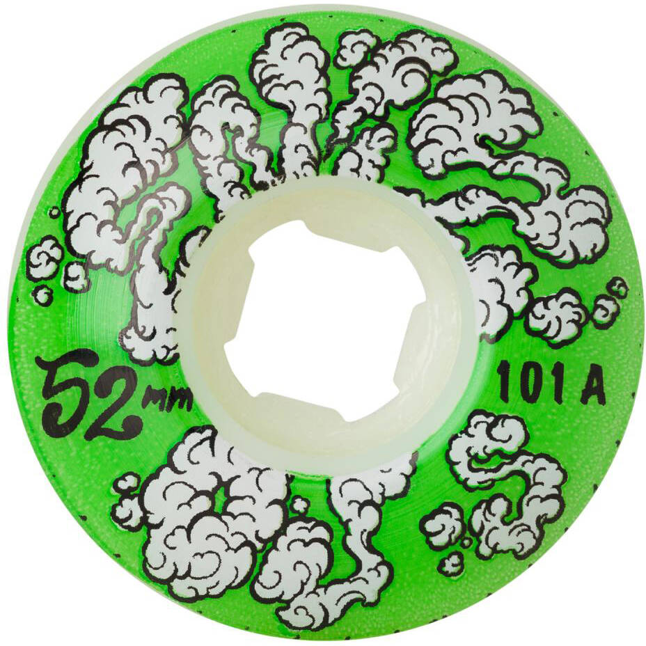 OJ Eniz Fazliov Original EZ EDGE 101a Skateboard Wheels - White 52mm